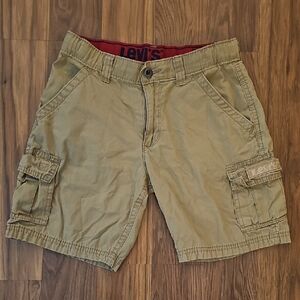 Levi's Boy's Tan Cargo Shorts, Size 10 Reg